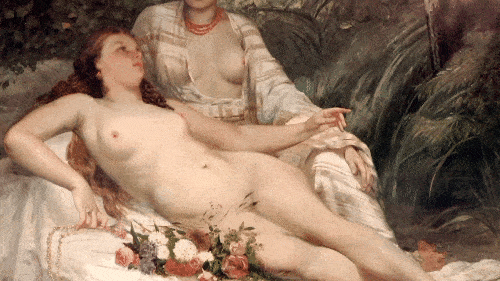 Bathers or Two Nude Women - Gustave Courbet (Musée d'Orsay)