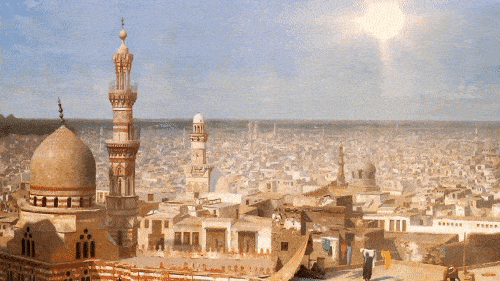 View of Cairo - Jean-Léon Gérôme 