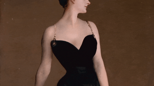 Portrait of Madame X (Detail) - John Singer Sargent(Metropolitan Museum of Art)