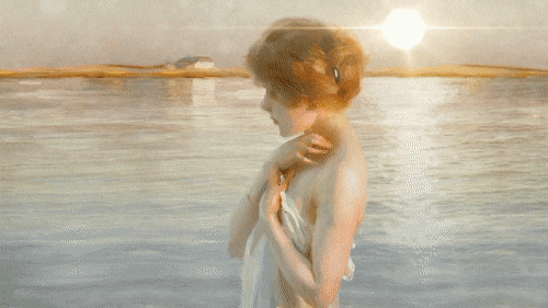 Bathing girl - Paul Émile Chabas 