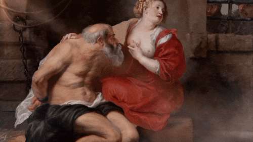 Cimon and Pero - Pieter Paul Rubens(Rijksmuseum)
