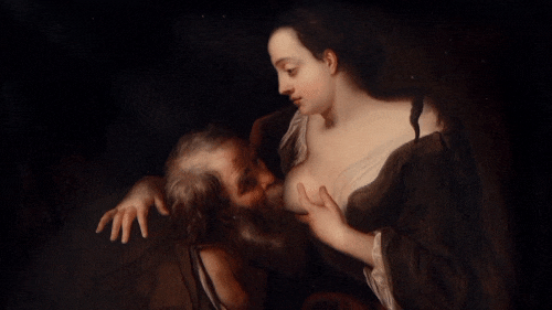 Roman Charity - Pieter Paul Rubens (Museo dell'Ermitage)