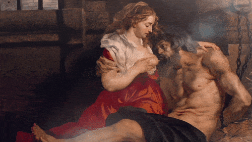 Roman Charity - Pieter Paul Rubens  