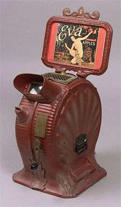 Mutoscope eva - early peepshow machines from late1800s-early 1900s Mutoscope eva - early peepshow machines from late1800s-early 1900s